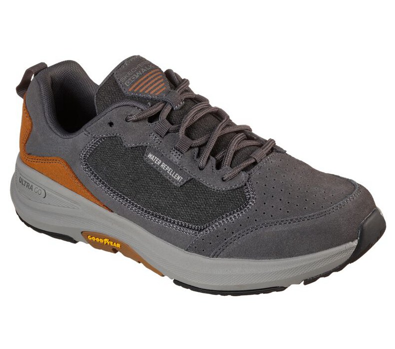Skechers Herr Choklad/Bruna Sneakers - Gowalk Outdoor - Minsi - Sverige (YSUHR-0852)